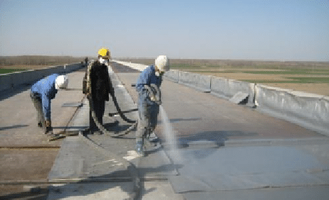 고속철도 콘크리트용 폴리아스파틱 방수 코팅